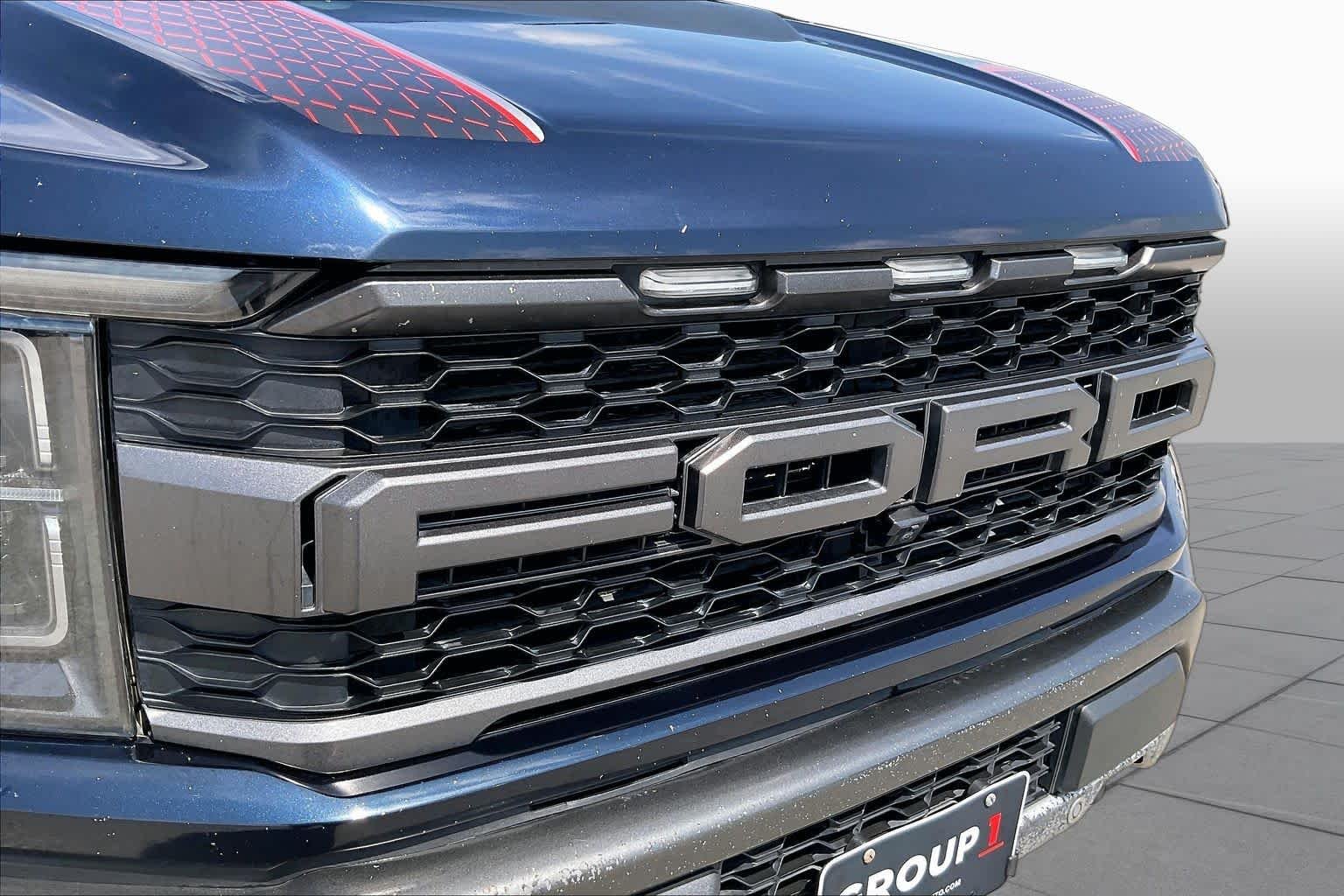 Used 2022 Antimatter Blue Ford Raptor image 30