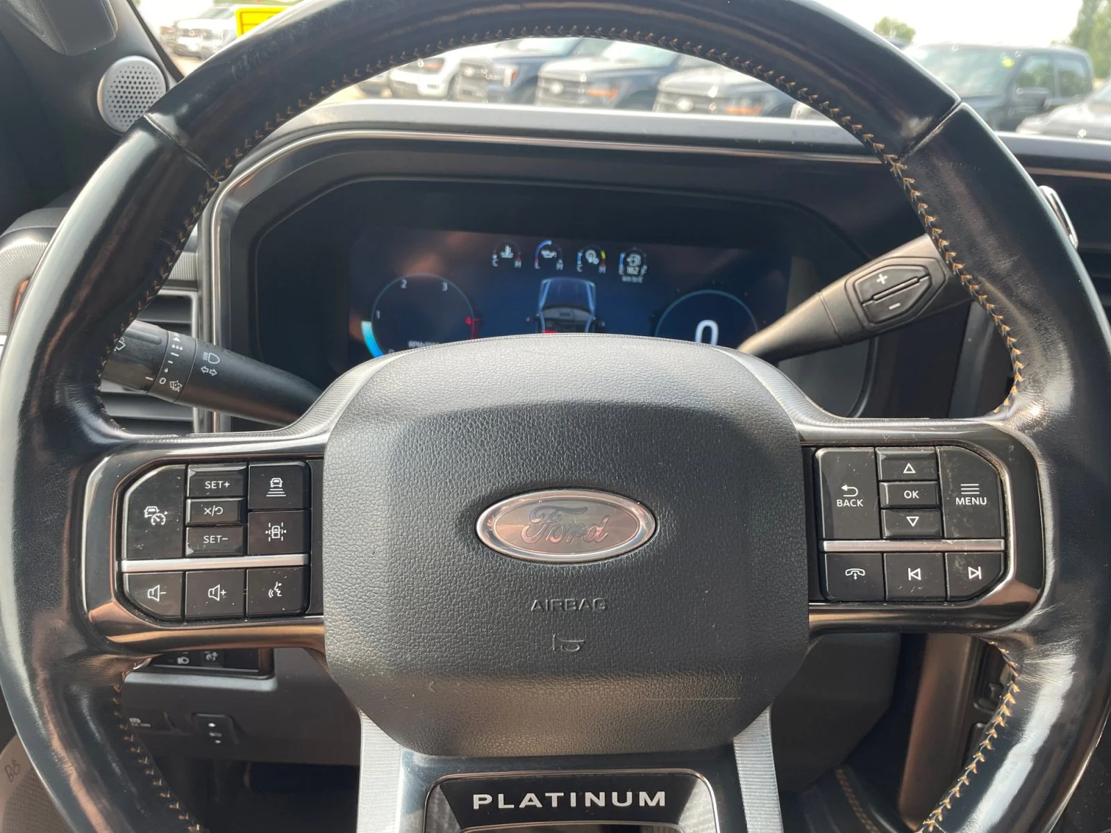 Used 2024 GRAY Ford PLATINUM SuperCrew image 23