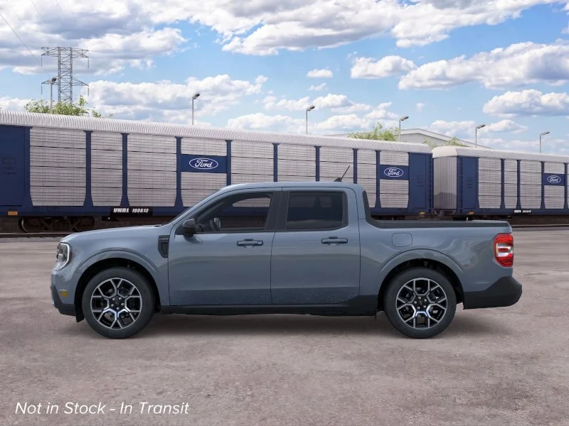 New 2026 Azure Gray Metallic Tri-Coat Ford Lariat® image 3