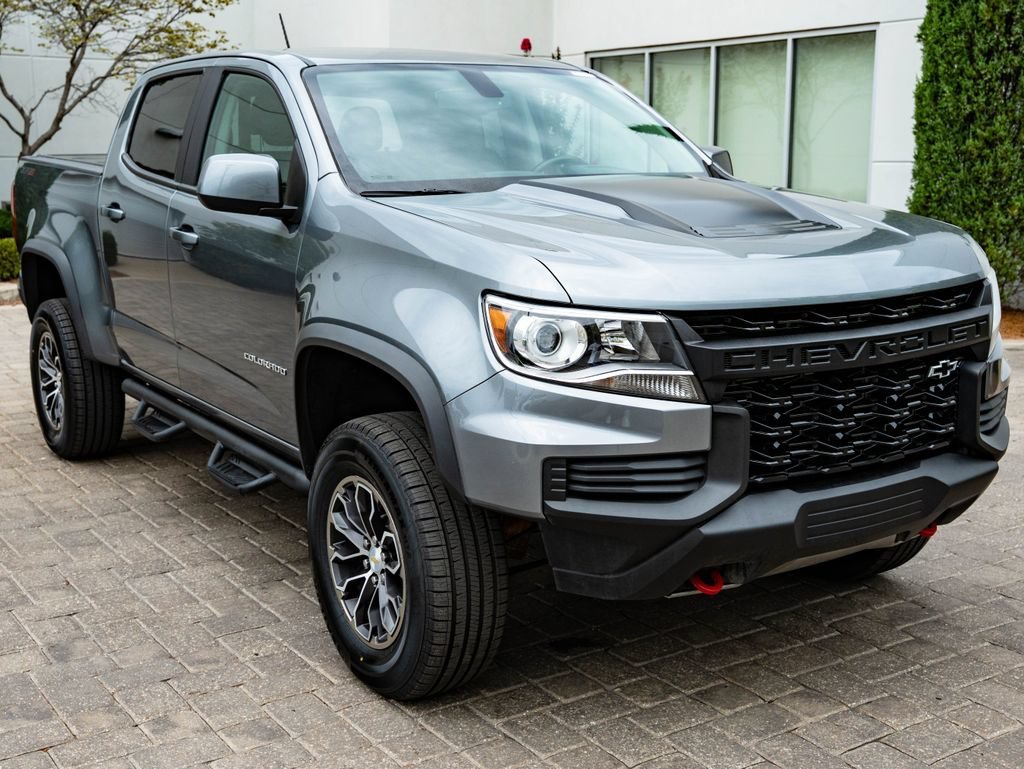 Used 2021 Satin Steel Metallic Chevrolet ZR2 image 12