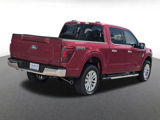 New 2026 Red Ford Lariat image 3