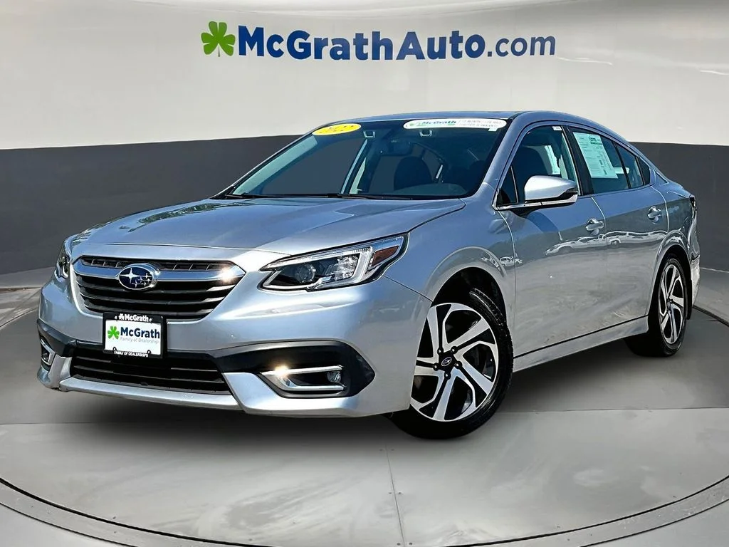 Certified Used 2022 Silver Subaru Limited image 3