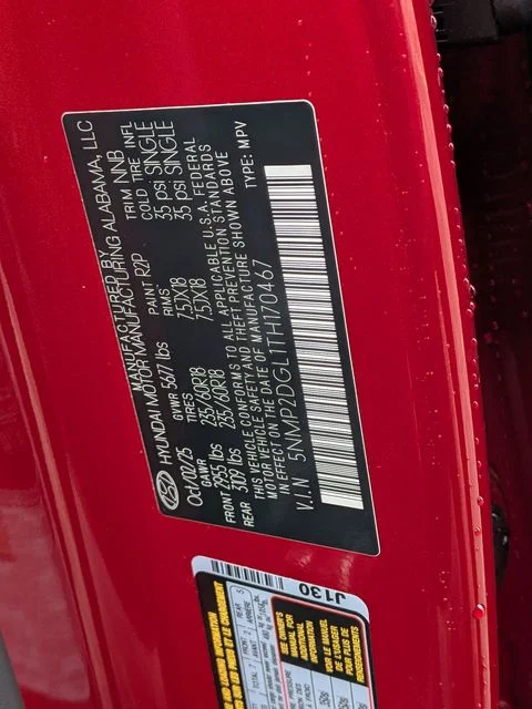 New 2026 Red Hyundai SEL image 32