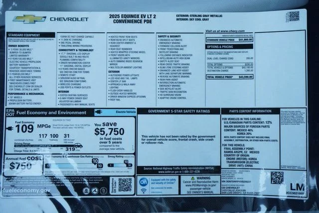2025 Chevrolet Equinox EV LT - Photo 46