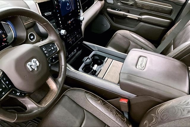 Used 2025 Diamond Black Crystal Pearlcoat Ram Limited image 17