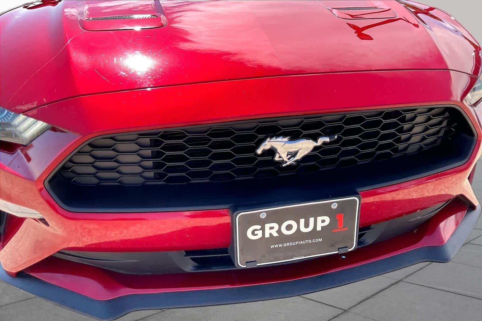 Used 2021 Rapid Red Metallic Tinted Clearcoat Ford EcoBoost image 26