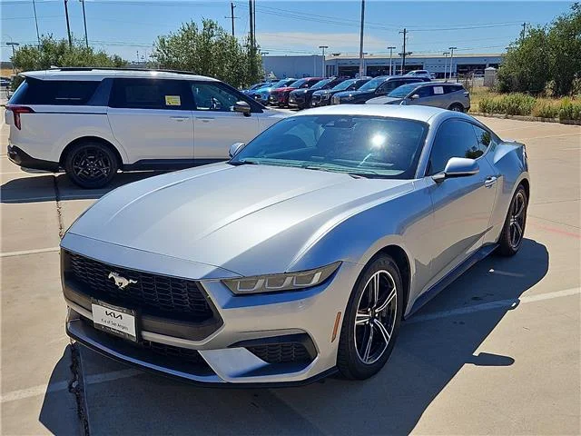 Used 2024 Iconic Silver Metallic Ford EcoBoost Premium Fastback image 1