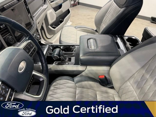 Used 2023 White Metallic Ford Limited image 17