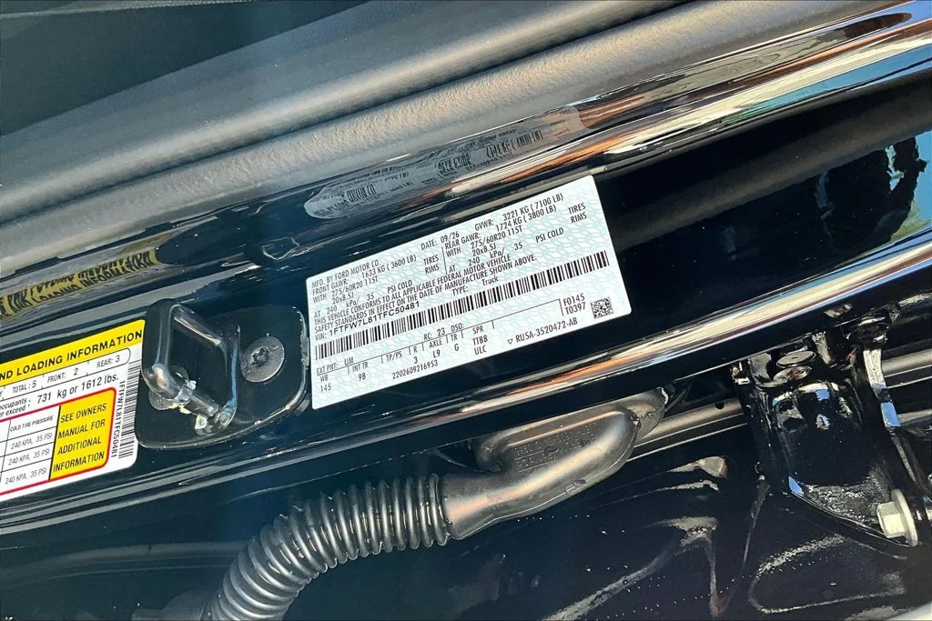 New 2026 Agate Black Metallic Ford Platinum® image 8