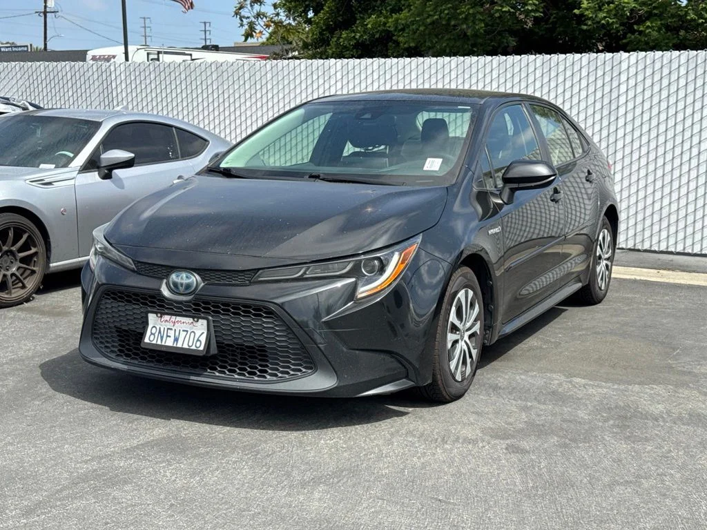 Used 2020 Black Toyota LE image 2