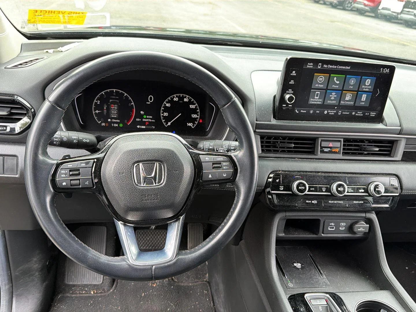 Used 2025 Crystal Black Pearl Honda EX-L image 2