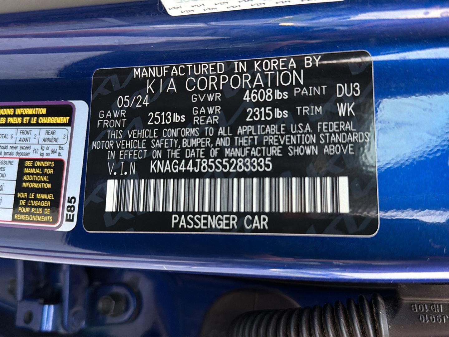Used 2025 Yacht Blue Kia GT image 43
