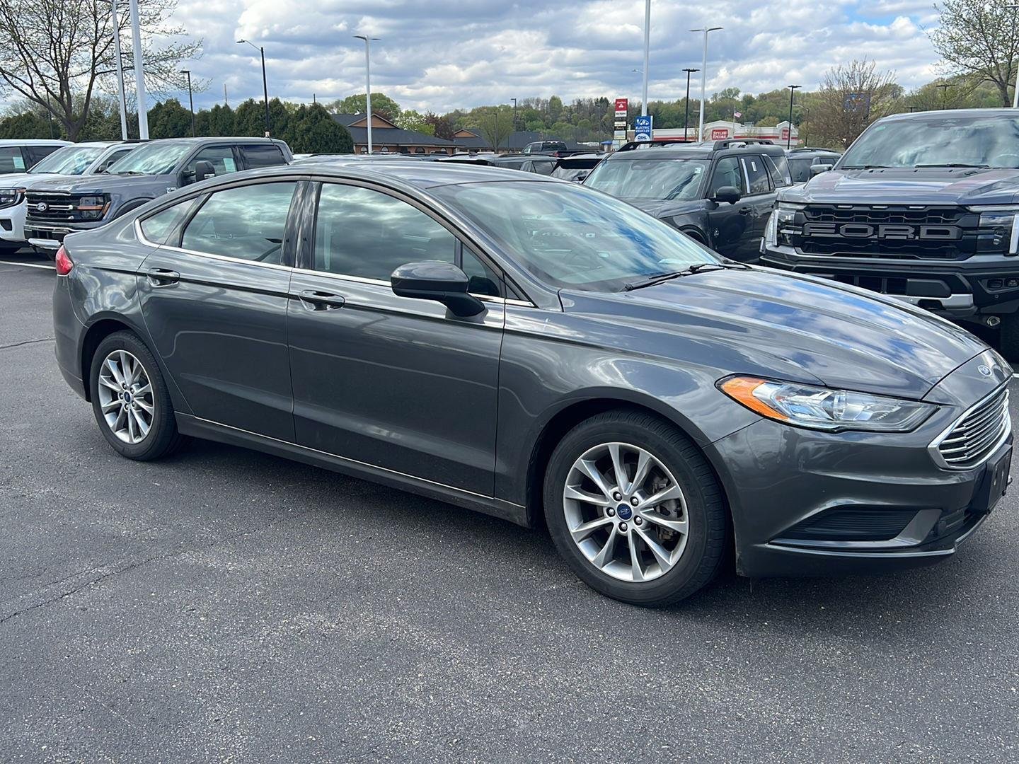 Used 2017 Ford Fusion SE with VIN 3FA6P0H79HR195265 for sale in Winona, Minnesota