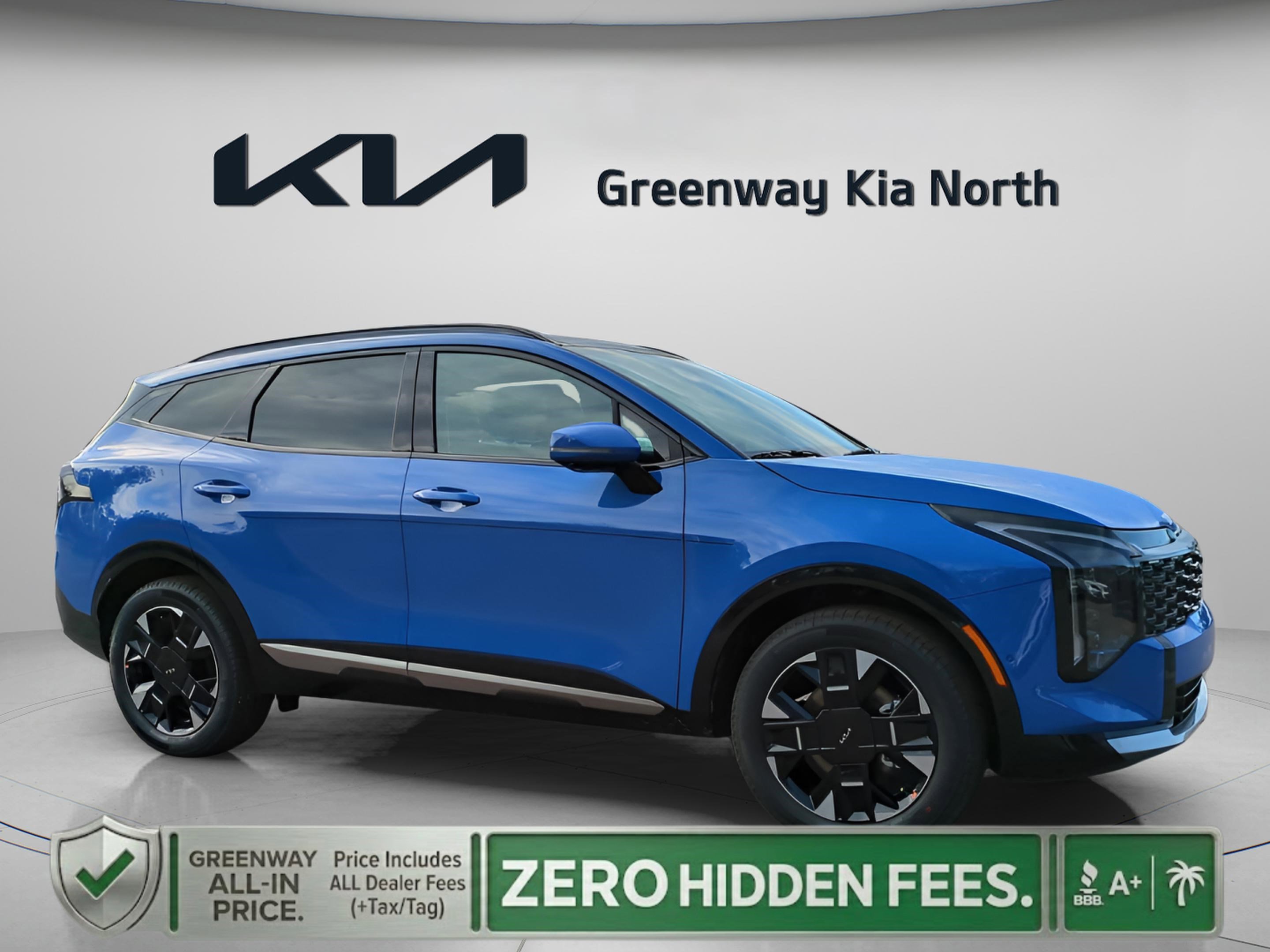 New 2026 Nebular Blue Kia SX Prestige image 2