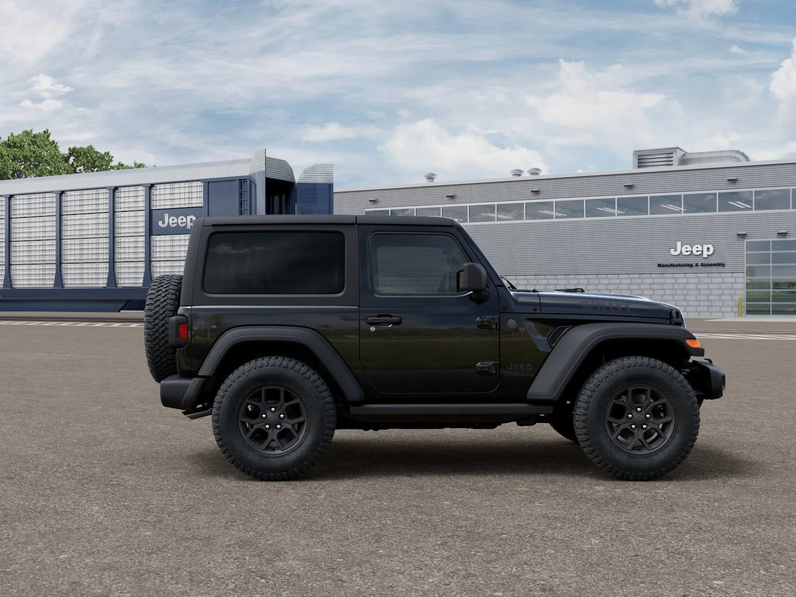 New 2026 Black Clearcoat Jeep Willys image 23