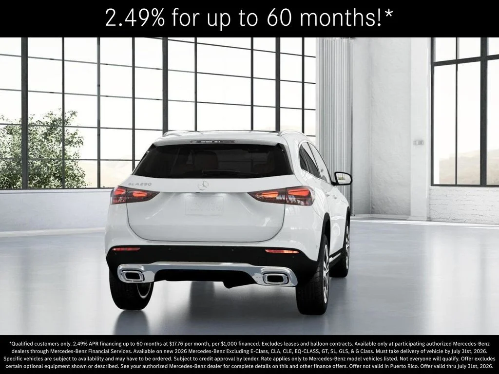 New 2026 Polar White Mercedes-Benz GLA 250 image 24