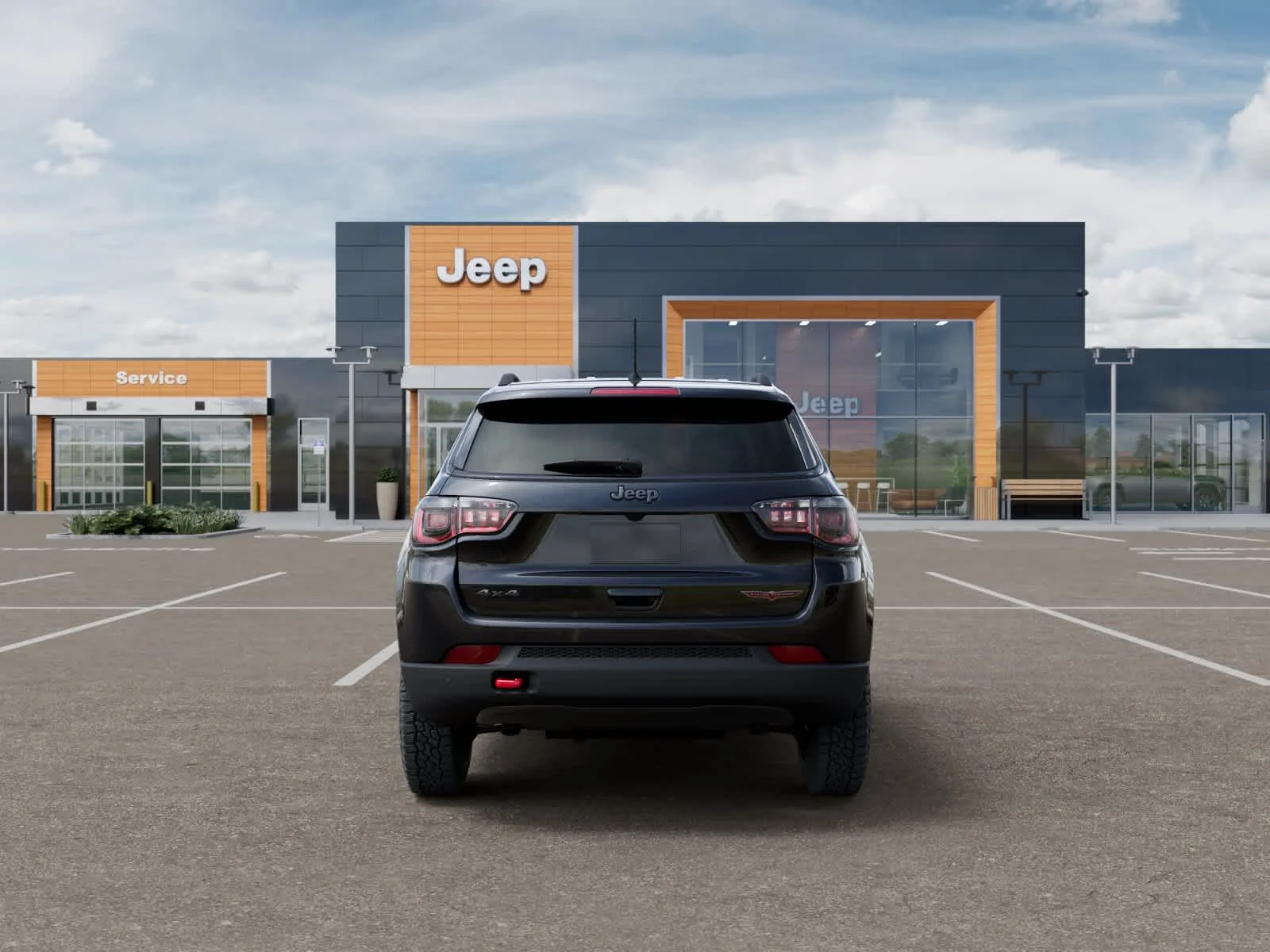 New 2026 Diamond Black Crystal Pearlcoat Jeep Trailhawk image 7