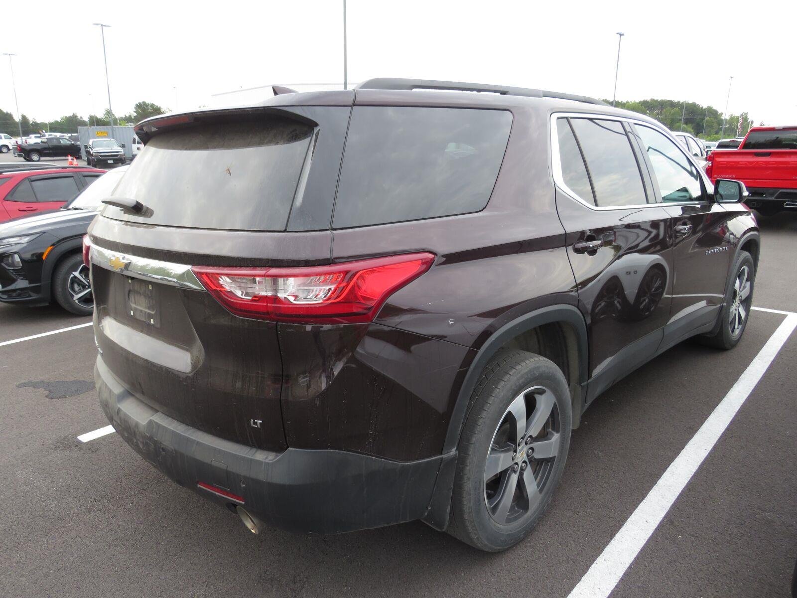 Used 2021 Black Cherry Metallic Chevrolet LT Leather image 12