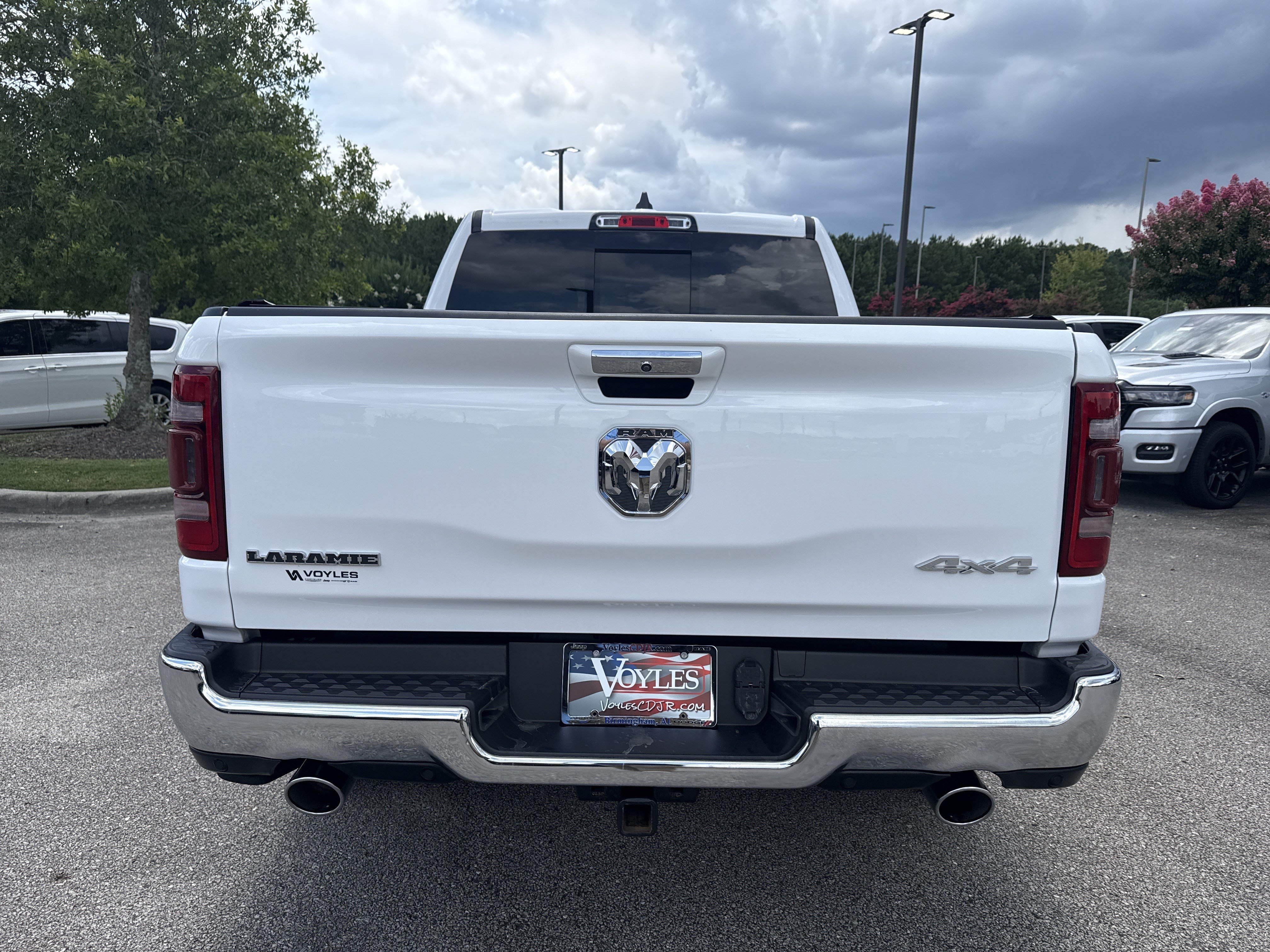 Used 2021 Bright White Clearcoat Ram Laramie image 6