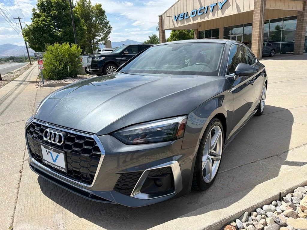 Used 2021 Gray Audi 45 S line Premium image 3