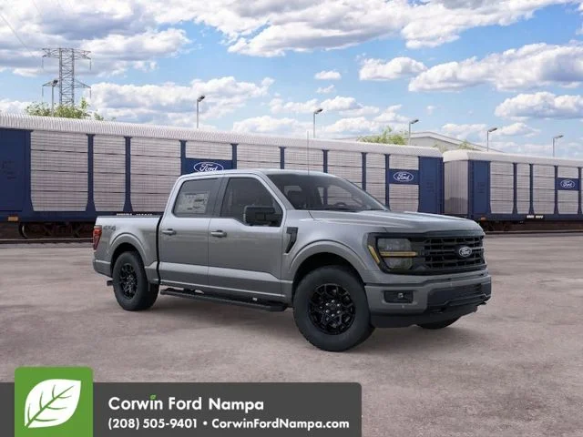 New 2026 Carbonized Gray Metallic Ford XLT image 1