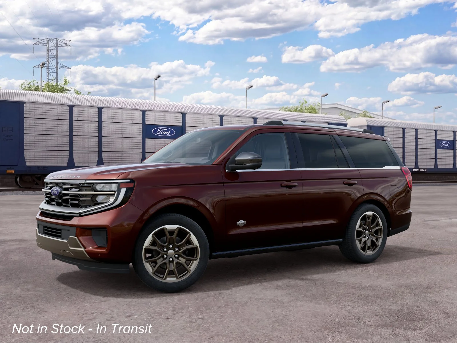 New 2027 Bronze Fire Metallic Tinted Clearcoat Ford King Ranch® image 1