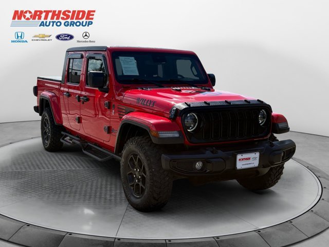 Used 2024 Red Jeep Willys image 1