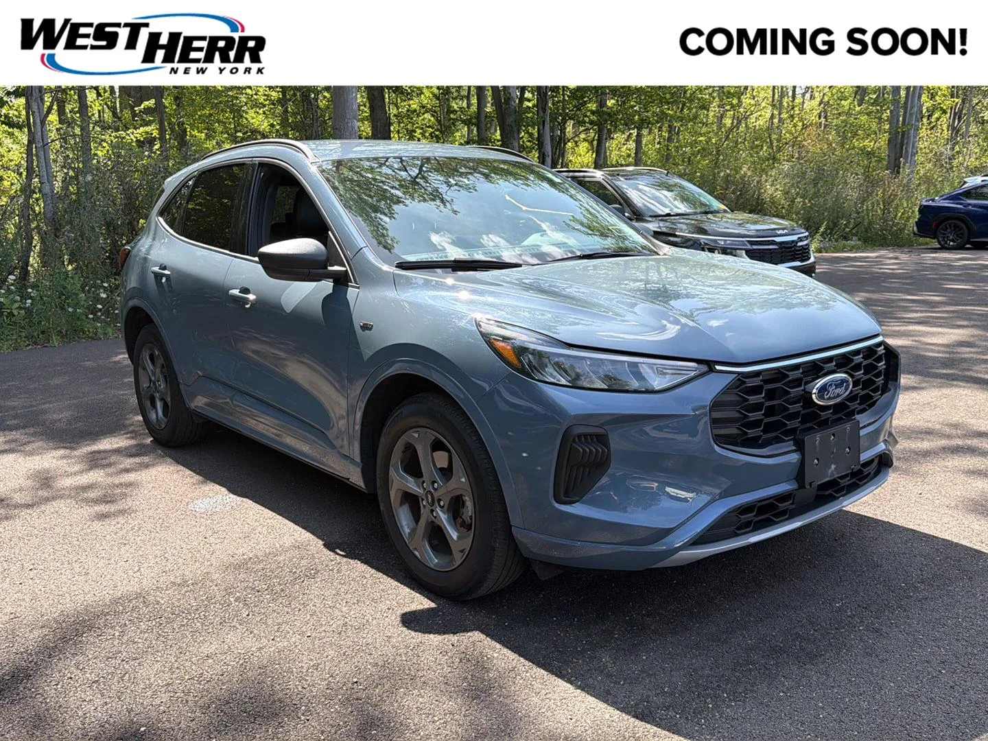 Used 2023 Vapor Blue Ford ST-Line image 1
