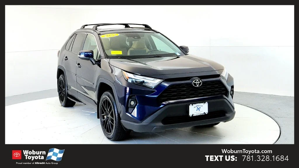 Used 2025 Blue Toyota XLE Premium image 1