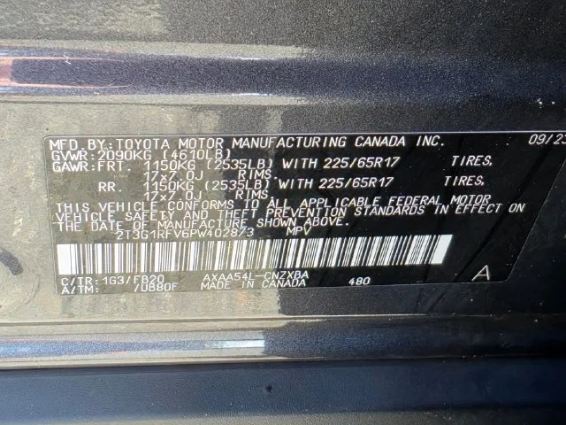 Used 2023 Gray Toyota LE image 32