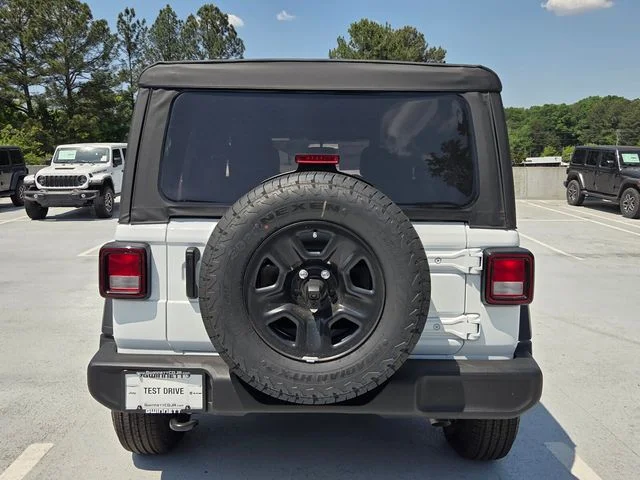 New 2026 Bright White Clear-Coat Exterior Paint Jeep Sport image 7