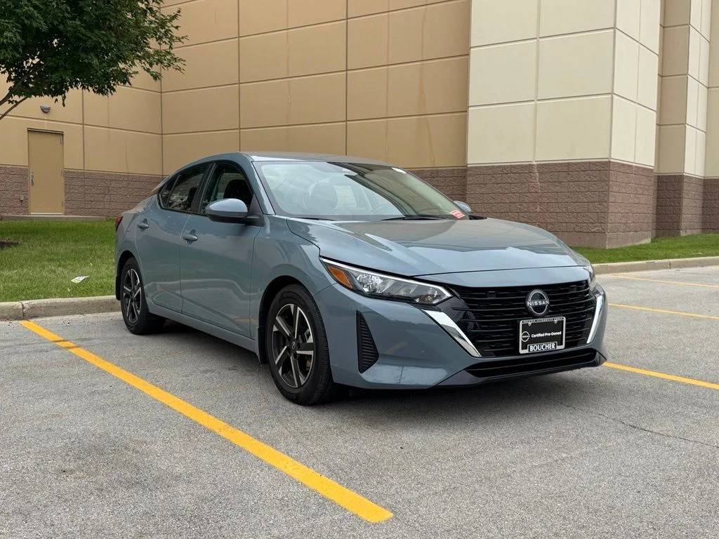 Certified Used 2024 Atlantic Gray Metallic Nissan SV image 2