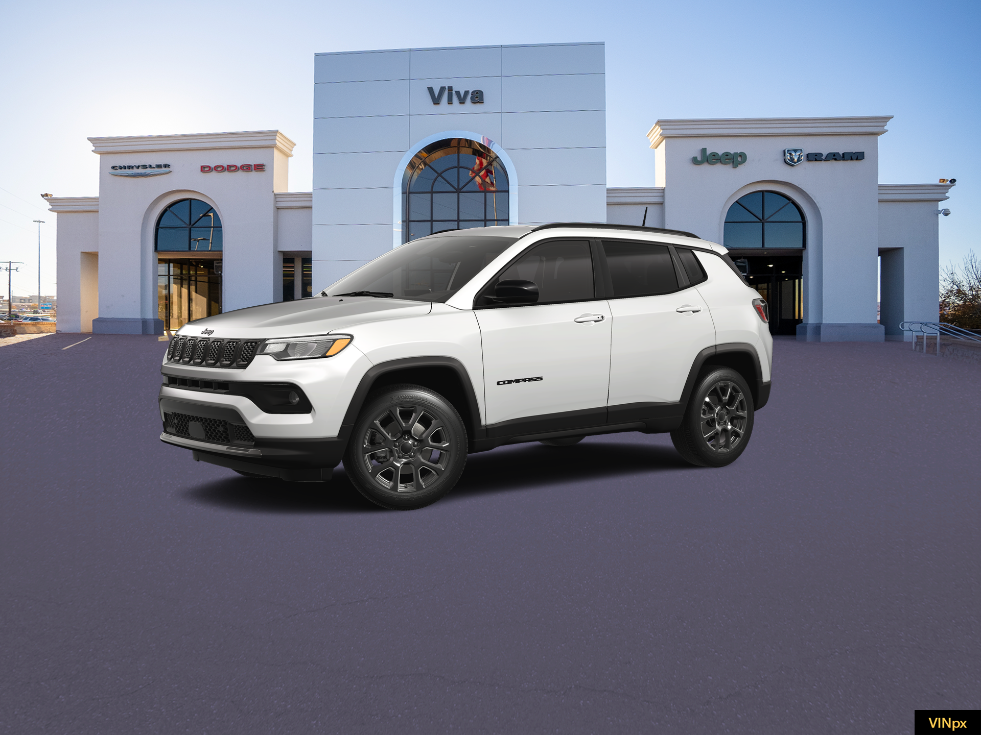 New 2026 Bright White Clearcoat Jeep Latitude image 2