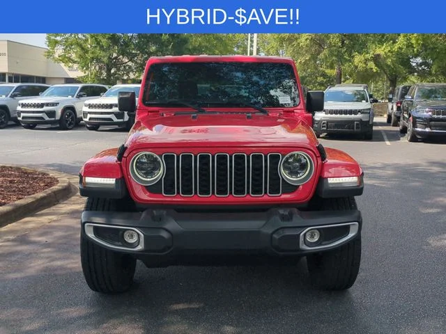 Used 2025 Red Jeep Sahara 4xe image 8
