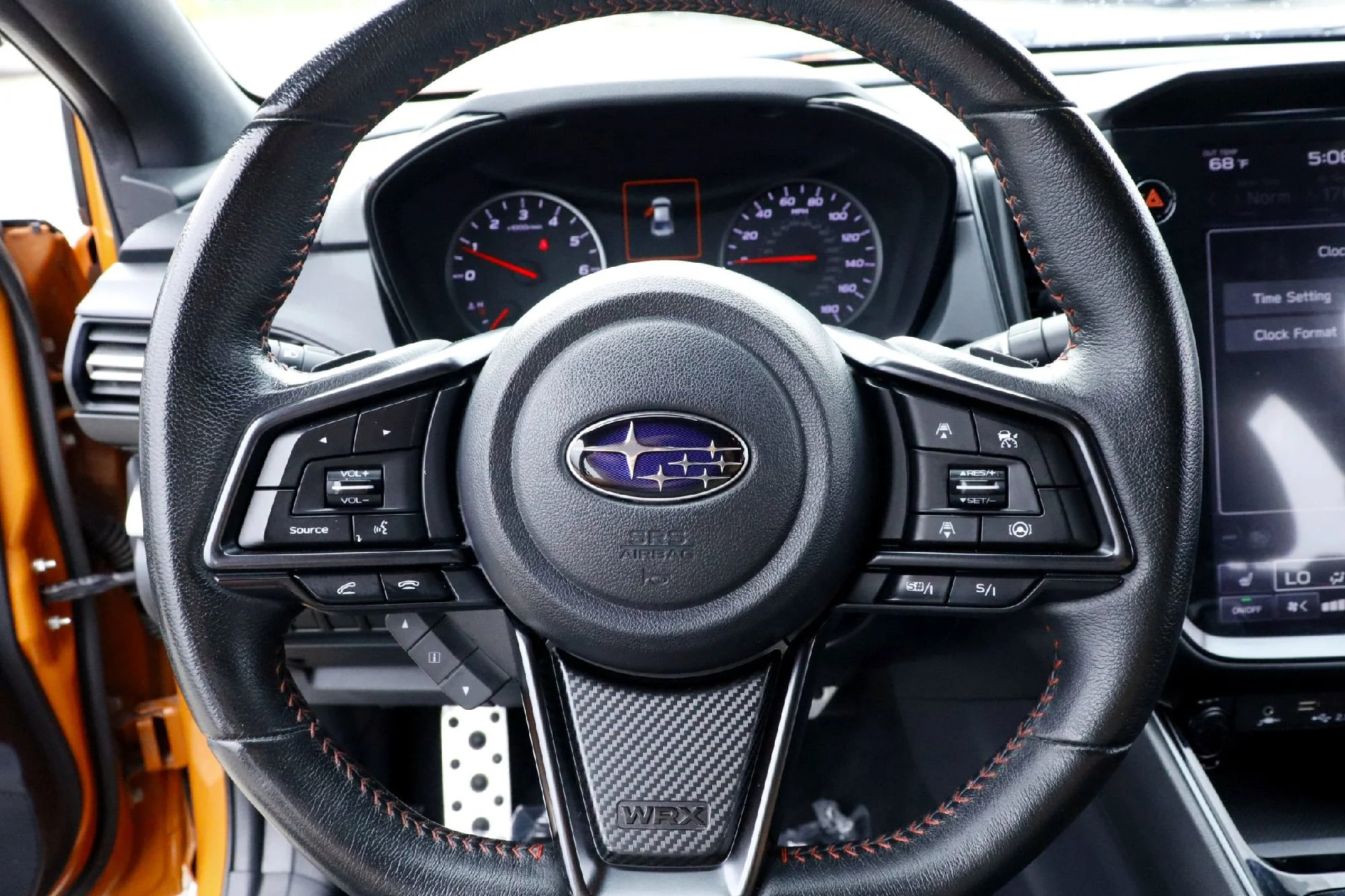 Used 2022 Solar Orange Pearl Subaru Premium image 11