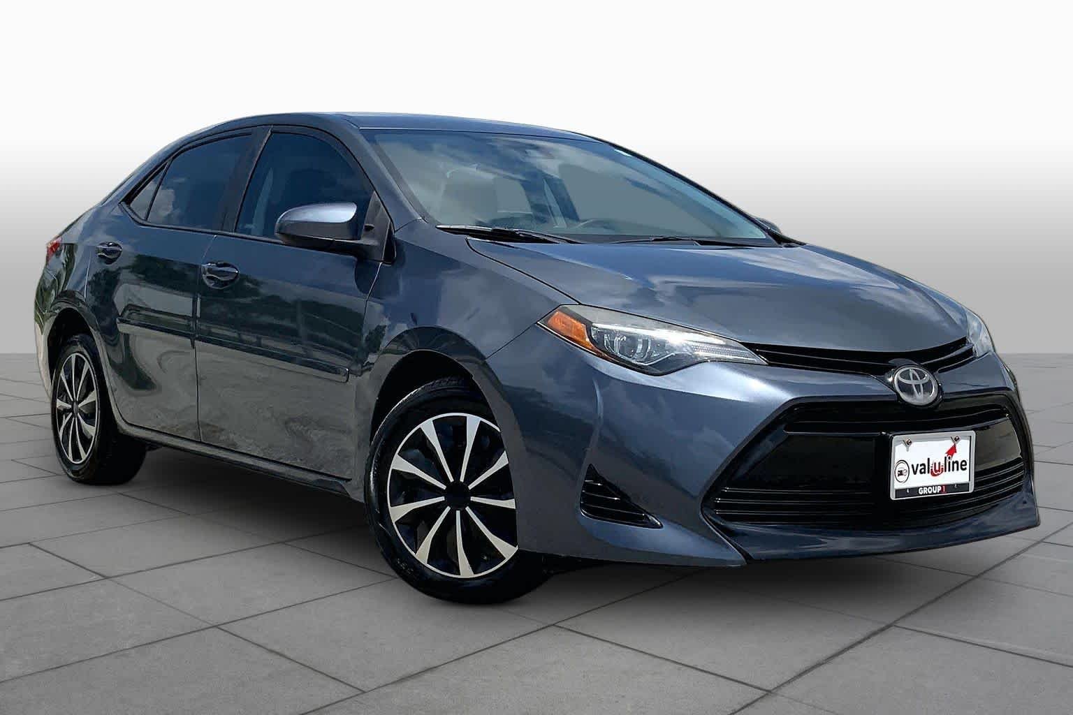 Used 2018 Slate Metallic Toyota LE image 3