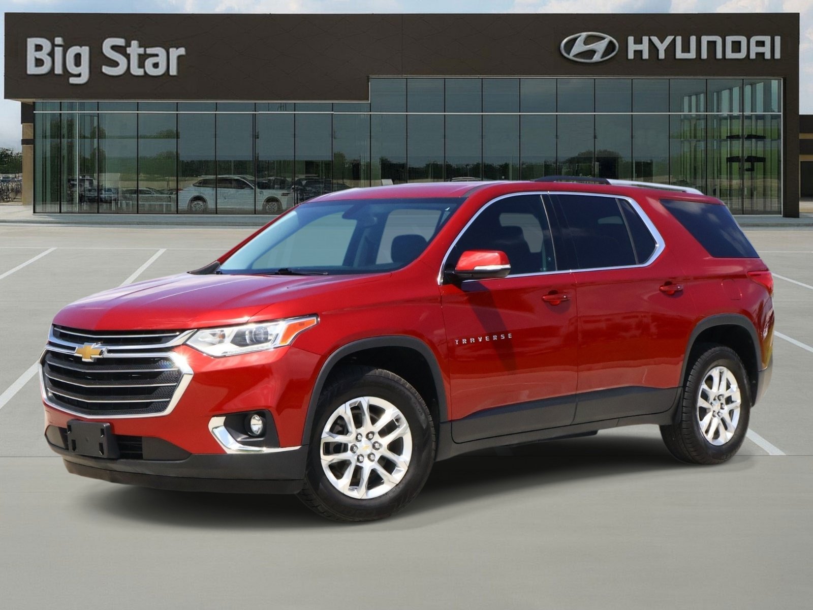 Used 2018 Cajun Red Tintcoat Chevrolet LT image 1