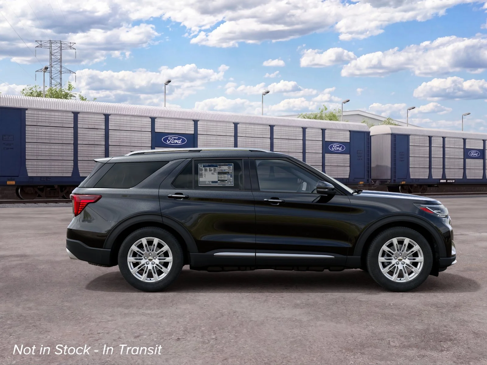 New 2027 Agate Black Metallic Ford Platinum™ image 5