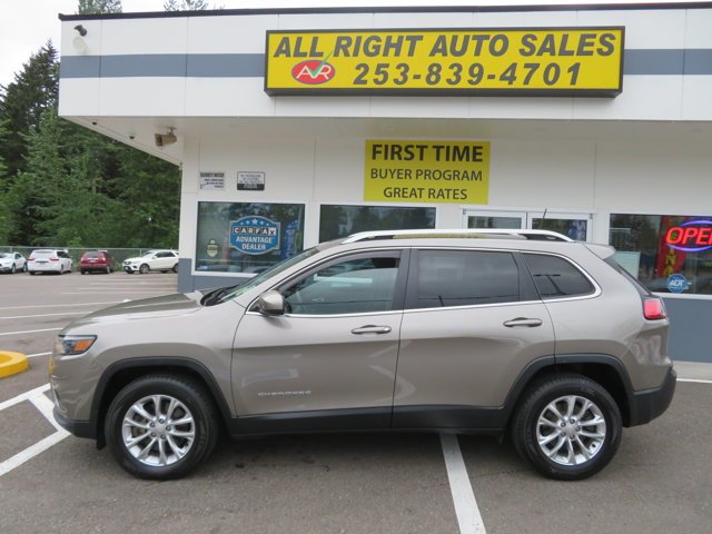 Used 2019 Jeep Cherokee Latitude with VIN 1C4PJMCB9KD260134 for sale in Federal Way, WA