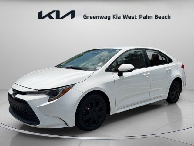 Used 2024 White Toyota LE image 3