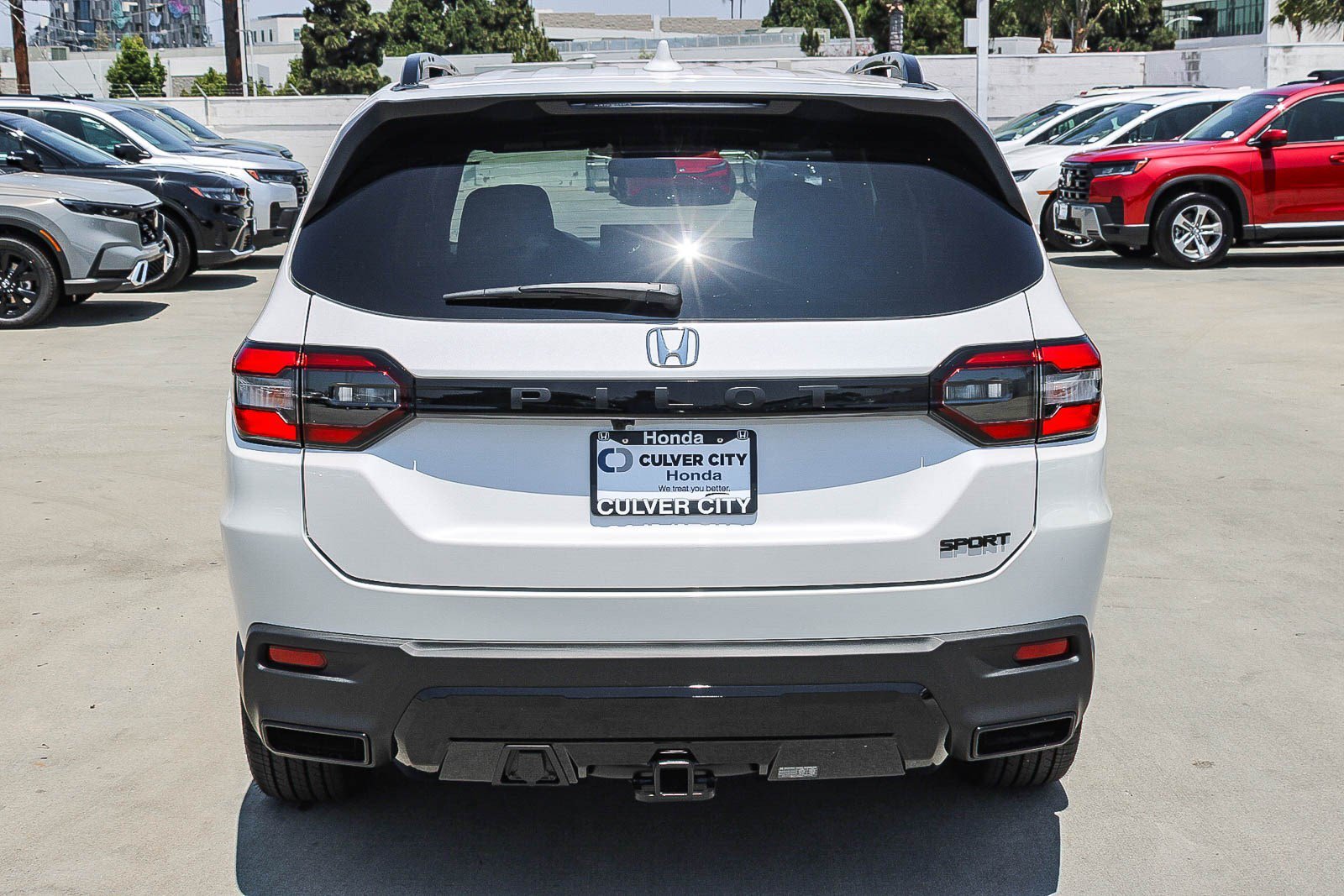 New 2026 Platinum White Pearl Honda Sport image 7