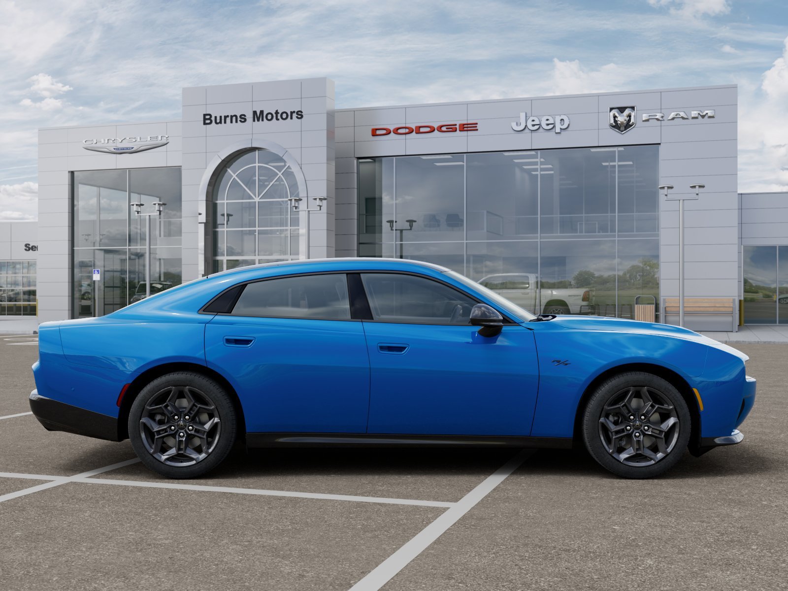 New 2026 Bludicrous Exterior Paint Dodge R/T Blacktop image 47