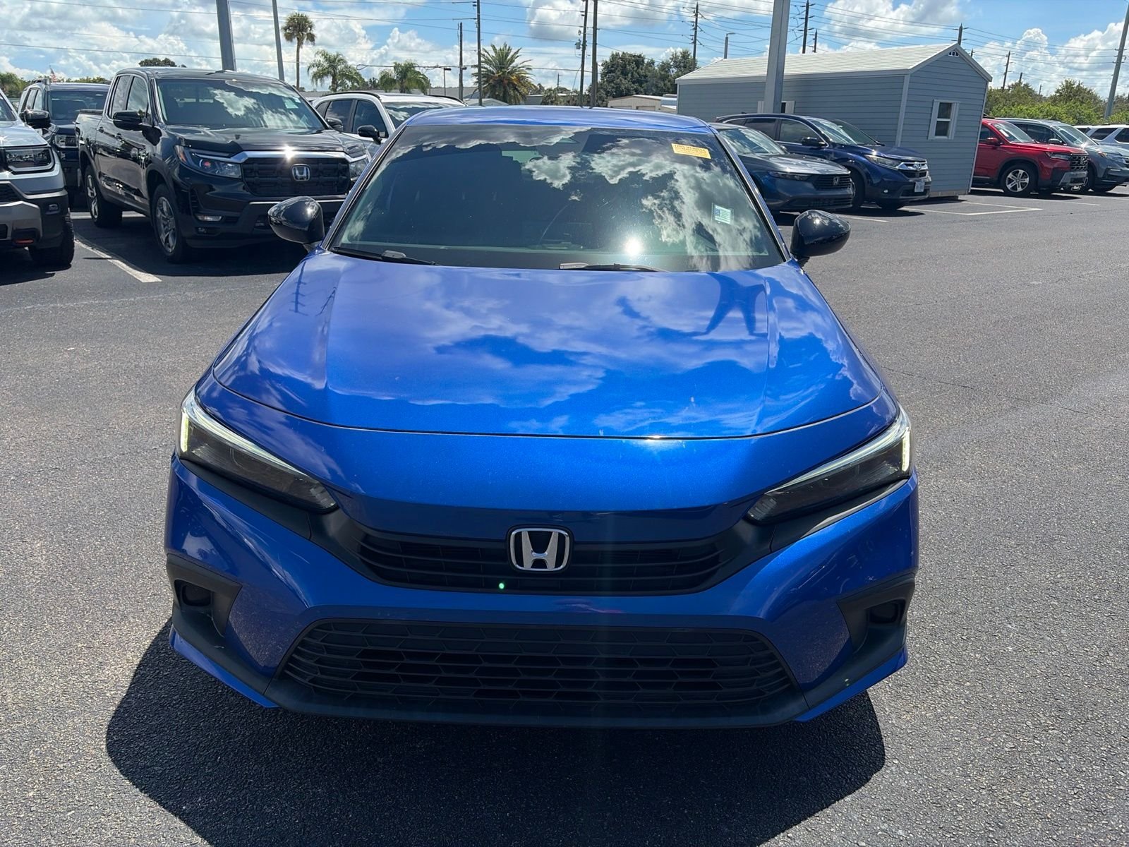 Used 2022 Blue Honda Sport image 2
