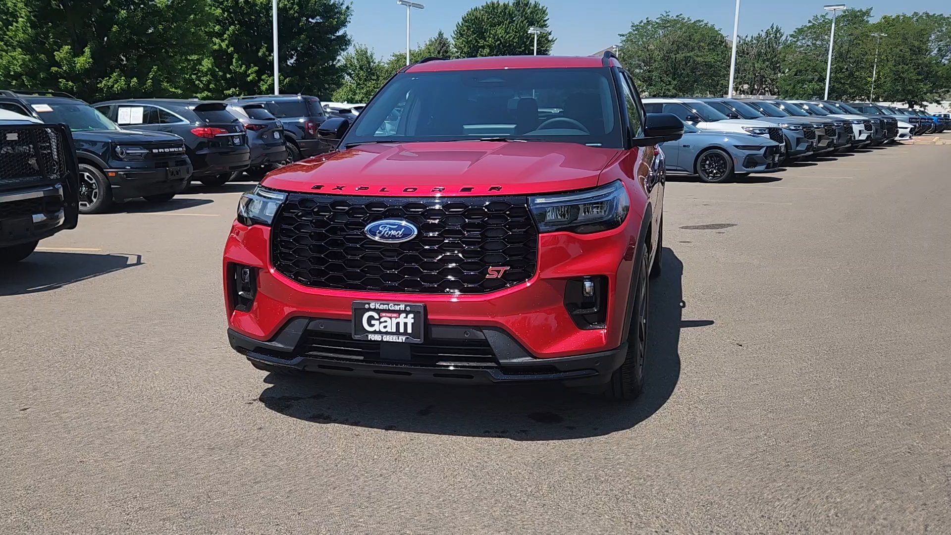 New 2026 Rapid Red Metallic Tinted Clearcoat Ford ST image 15