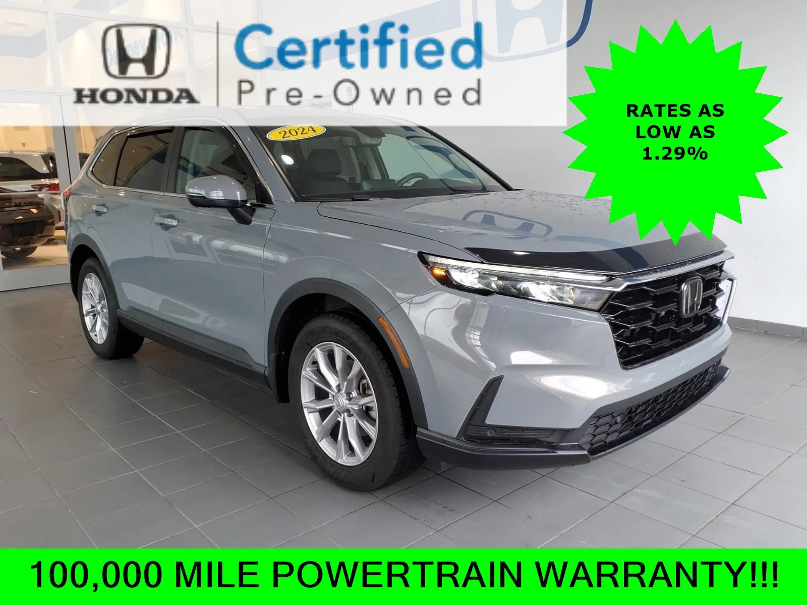 Certified Used 2024 Urban Gray Pearl Honda 1.5T AWD EX-L image 1