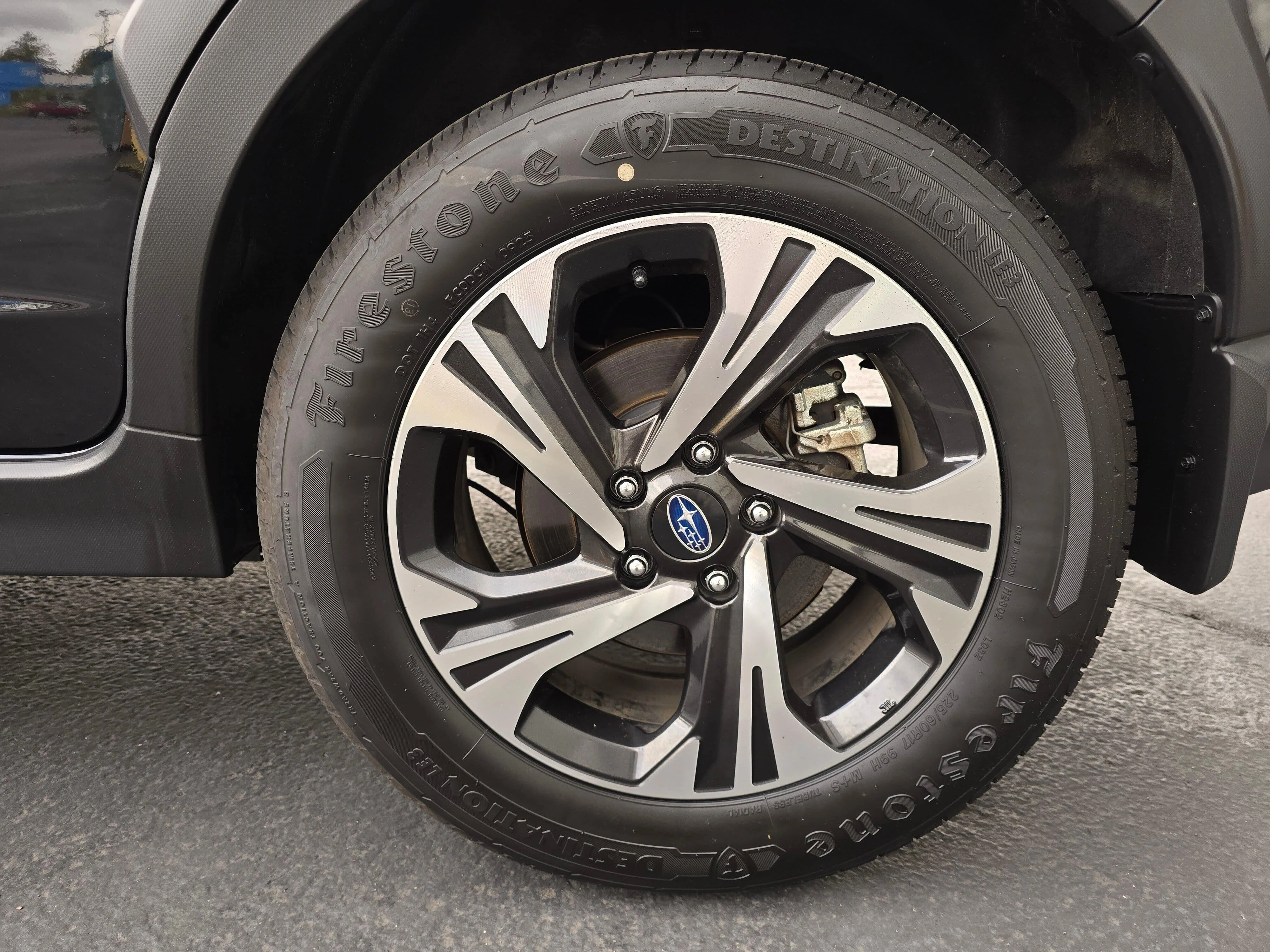 Used 2024 Crystal Black Silica Subaru Premium image 6