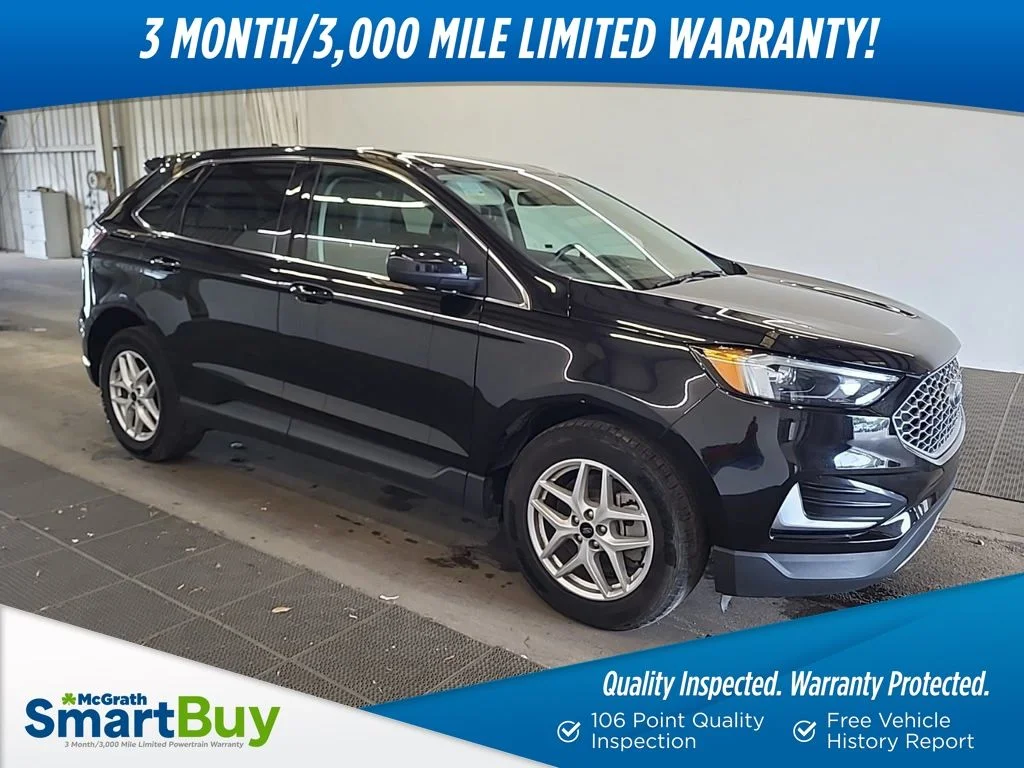 Certified Used 2023 Black Ford SEL image 1