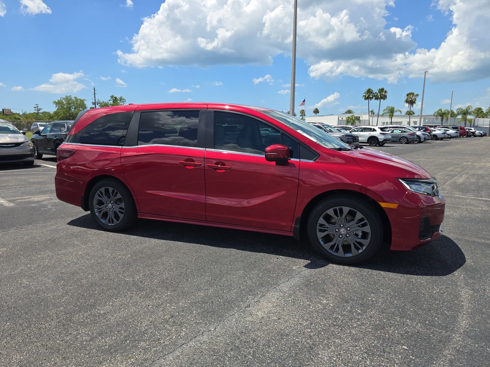 New 2026 Radiant Red Metallic II Honda Touring image 2