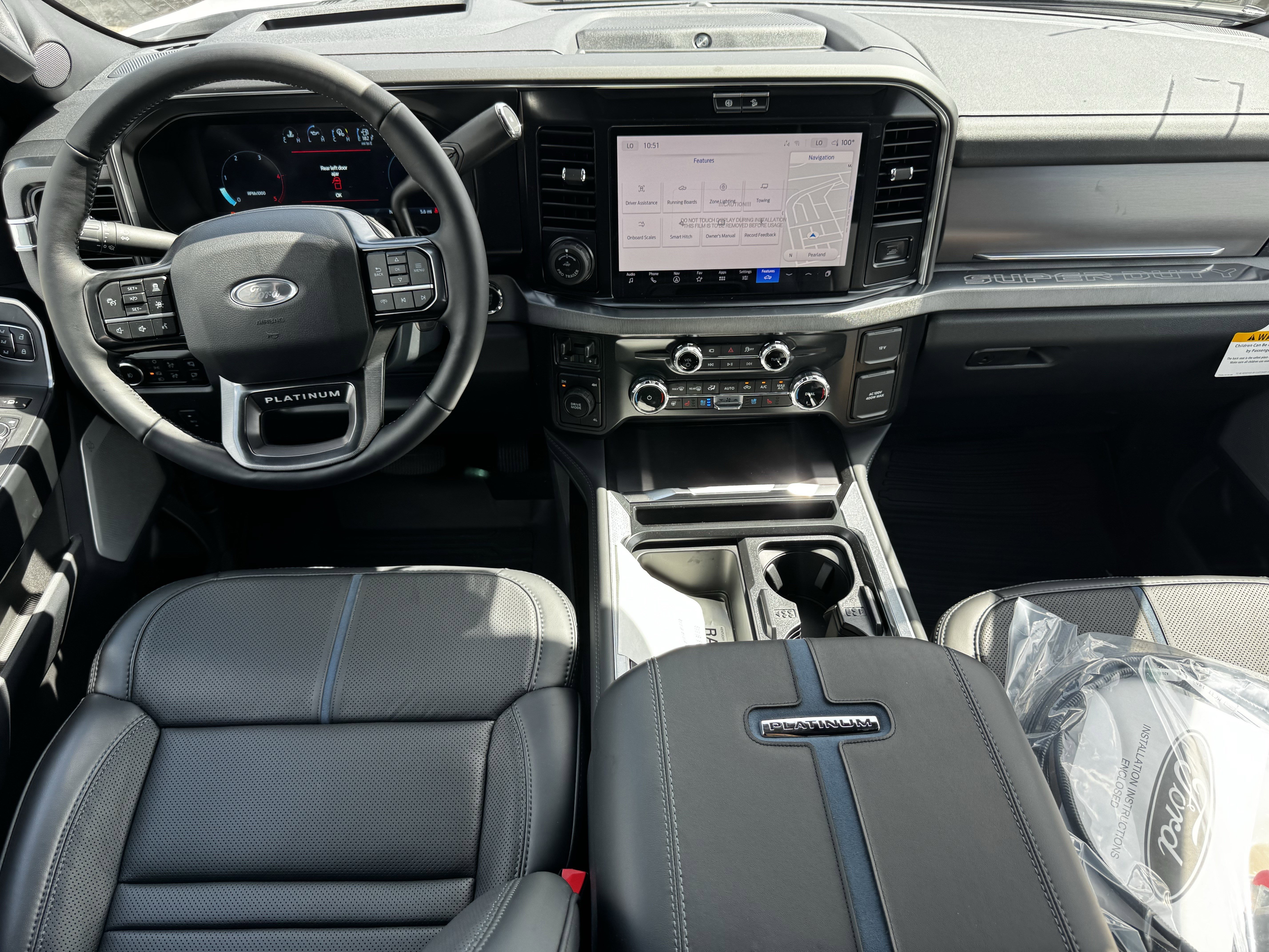 New 2026 Star White Metallic Tri-Coat Ford Platinum image 12