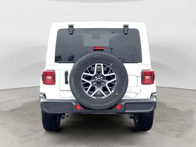 Certified Used 2025 Bright White Clearcoat Jeep Sahara image 4